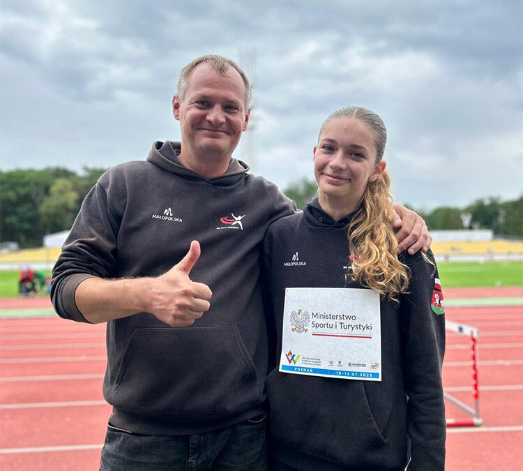 Julia Gruchlik ze srebrnym medalem na 200 m podczas PZLA Mistrzostw Polski U18!