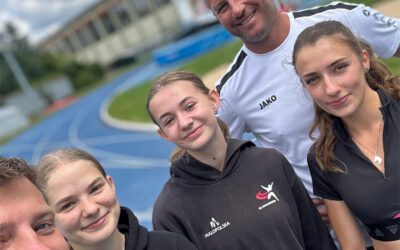 Konsultacje skoków lekkoatletycznych w Aleksandrowie Łódzkim