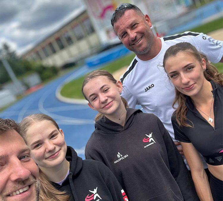 Konsultacje skoków lekkoatletycznych w Aleksandrowie Łódzkim