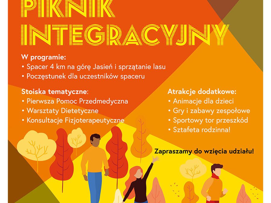 Piknik Integracyjny – Razem z Suską Piątką – Integracja i Zdrowie!