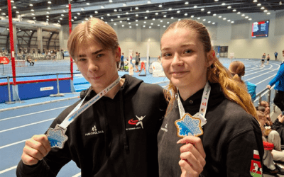 Dwa medale SKL Sucha Beskidzka na Halowych Mistrzostwach Województwa Małopolskiego U20 w Rzeszowie