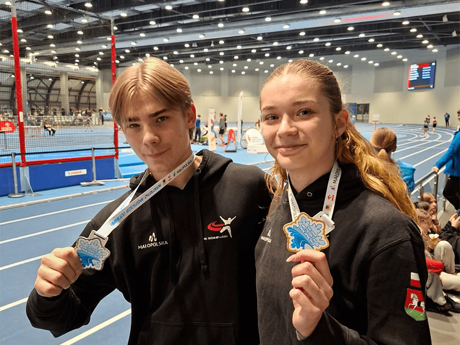 Dwa medale SKL Sucha Beskidzka na Halowych Mistrzostwach Województwa Małopolskiego U20 w Rzeszowie