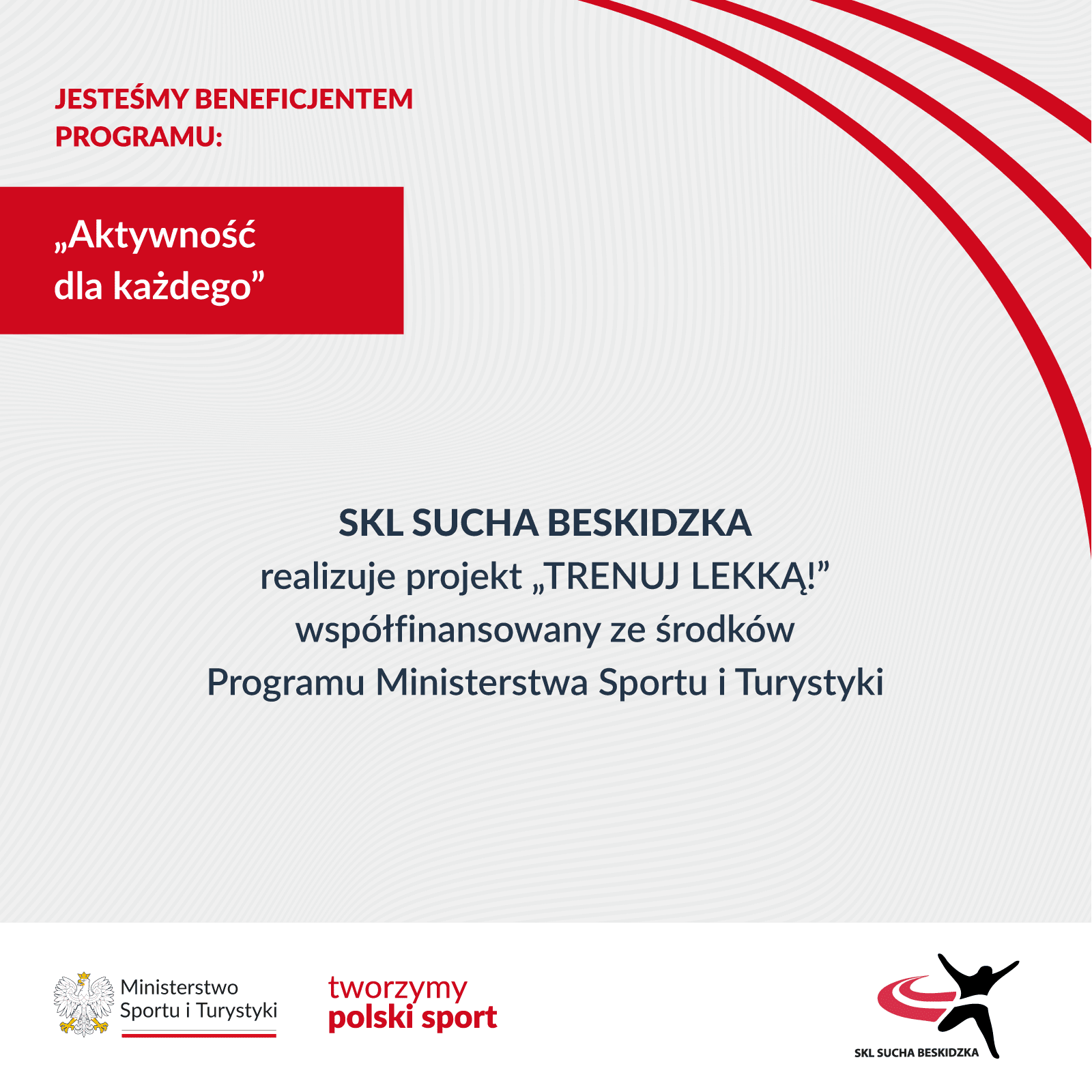 Poster Trenuj Lekką!