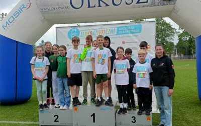 Lekkoatletyczne Nadzieje Olimpijskie – udany start zawodników SKL Sucha Beskidzka w Olkuszu