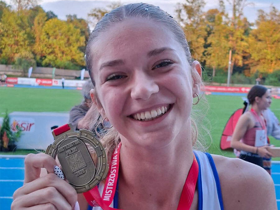 Julia Gruchlik błyszczy na Mistrzostwach Polski U20. Dominik Sałata reprezentował SKL Sucha Beskidzka w Zamościu