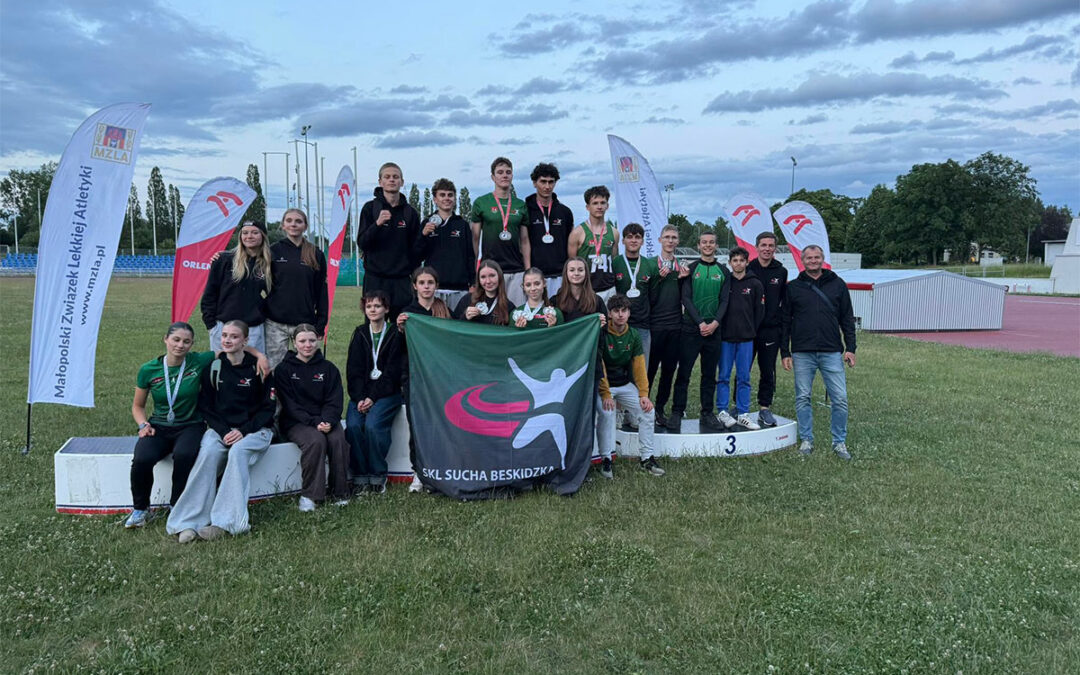 10 medali dla SKL Sucha Beskidzka podczas Mistrzostw Małopolski U18 i U20 w Krakowie